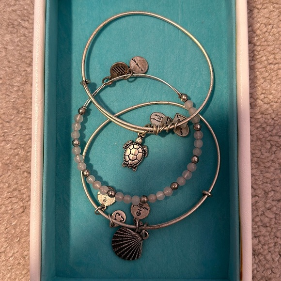 Alex and Ani Jewelry - (3) Alex and Ani beach vibe bracelets